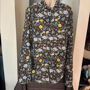 H&M Men's floral button-up M